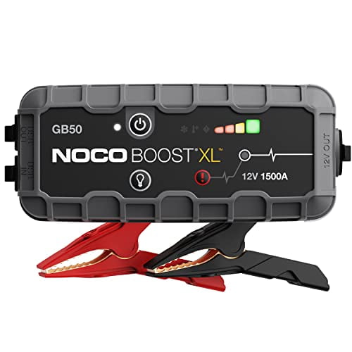 NOCO Boost XL GB50 1500 Amp 12-Volt UltraSafe Lithium Jump Starter Box, Car Battery Booster Pack, Portable...
